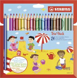 STABILO Trio Thick Multi 24 pz 