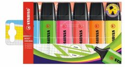 STABILO BOSS ORIGINAL evidenziatore 6 pz Punta smussata Multi 