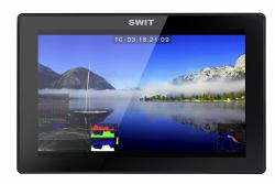 SWIT S-1073F monitor per fotocamere 17,8 cm [7"] Nero 1920 x 1200 Pixel 