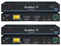 SY Electronics Xcalibur 4K 18G Transmitter/Receiver set. [NON HDBT] Trasmettitore e ricevitore AV 