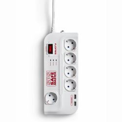 Salicru 680BA000005 protezione da sovraccarico Bianco 5 presa[e] AC 250 V 1,8 m 