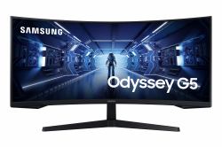 Samsung Monitor Gaming Odyssey G5 da 34'' Ultra WQHD Curvo 