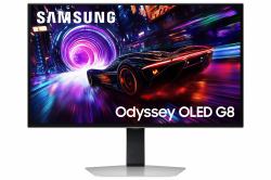 Samsung G81SF Monitor PC 68,6 cm [27"] 3840 x 2160 Pixel 4K Ultra HD OLED Argento 