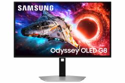 Samsung G80SH Monitor PC 68,6 cm [27"] 3840 x 2160 Pixel 4K Ultra HD OLED Argento 