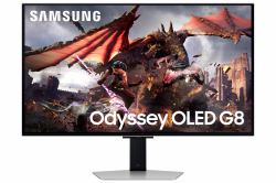 Samsung G80SD Monitor PC 81,3 cm [32"] 3840 x 2160 Pixel 4K Ultra HD OLED Argento 