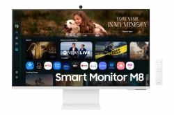 Samsung M8 S32FM801UU Monitor PC 81,3 cm [32"] 3840 x 2160 Pixel 4K Ultra HD LCD Bianco 