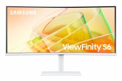 Samsung S65TC Monitor PC 86,4 cm [34"] 3440 x 1440 Pixel UltraWide Quad HD LED Bianco 