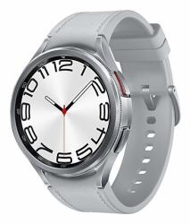 Samsung Galaxy Watch6 Classic Watch6 Classic 3,81 cm [1.5"] OLED 47 mm Digitale 480 x 480 Pixel Touch screen Argento Wi-Fi GPS [satellitare] 
