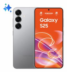 Samsung Galaxy S25 Smartphone AI, Display 6.2'' FHD+ Dynamic AMOLED 2X, Fotocamera 50MP, RAM 12GB, 128GB, 4.000 mAh, Silver shadow 
