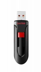 SanDisk Cruzer Glide unità flash USB 64 GB USB tipo A 2.0 Nero, Rosso 