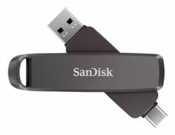 SanDisk SDDDE1-512G-G46 unità flash USB 512 GB USB Type-C/USB Type-A 3.2 Gen 2 [3.1 Gen 2] Nero 