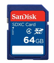 SanDisk 64GB SDXC Classe 4 