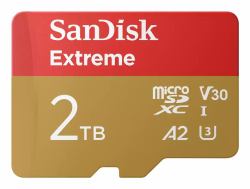 SanDisk Extreme 2 TB MicroSDXC UHS-I Classe 10 