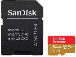 SanDisk Extreme PLUS 64 GB MicroSDXC Classe 10 