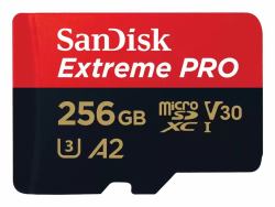 SanDisk Extreme PRO 256 GB MicroSDXC UHS-I Classe 10 