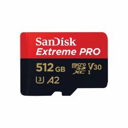 SanDisk Extreme PRO 512 GB MicroSDXC UHS-I Classe 10 