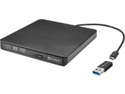 Sandberg USB-C/A DVD Drive 