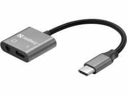 Sandberg 136-67 convertitore audio Grigio 