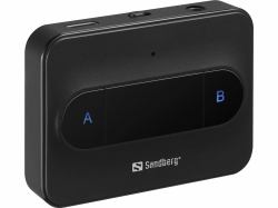 Sandberg 450-13 trasmettitore audio senza fili 3,5 mm 10 m Nero 