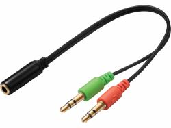 Sandberg Headset converter[mobile] > PC 