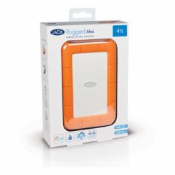 Seagate LaCie Rugged Mini disco rigido esterno 2 TB 5400 Giri/min Micro-USB B 3.2 Gen 1 [3.1 Gen 1] Arancione, Argento 