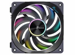 Seasonic MagFlow ARGB Case per computer Ventilatore 12 cm Nero 1 pz 