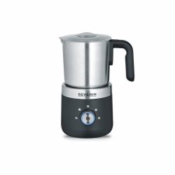 Severin 3588 montalatte e scaldalatte Montalatte elettrico portatile Nero, Argento 