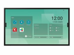 Sharp LM431 Pannello piatto interattivo 109,2 cm [43"] LED Wi-Fi 500 cd/m² 4K Ultra HD Nero Touch screen Processore integrato Android 14 18/7 