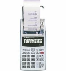 Sharp EL-1611PGY calcolatrice Tasca Calcolatrice con stampa Bianco 