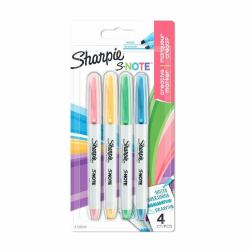 Sharpie 2138234 marcatore permanente Multicolore 4 pz 