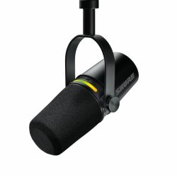 Shure MV7+-K microfono Nero Microfono per podcast 