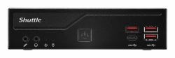 Shuttle DB860 barebone per PC/stazione di lavoro 1.35L sized PC Nero Intel B860 LGA 1851 [Socket V1] 
