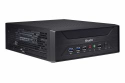 Shuttle XPС slim XH110G barebone per PC/stazione di lavoro PC con dimensioni 3 l Nero Intel® H110 LGA 1151 [Socket H4] 