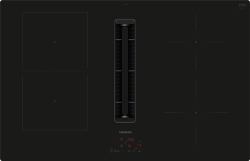 Siemens iQ500 ED811BS16E piano cottura Nero Da incasso 80 cm Piano cottura a induzione 4 Fornello[i] Cappa da incasso 