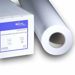 Sihl Scrim Ad inchiostro Poliestere, Vinile Bianco 