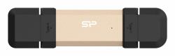 Silicon Power DS72 unità flash USB 500 GB USB Type-A / USB Type-C 3.2 Gen 2 [3.1 Gen 2] Oro 