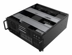 Silverstone Computer Case Rack Black - Warranty: 12M