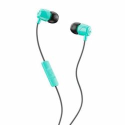 Skullcandy Jib Auricolare Cablato In-ear Musica e Chiamate Nero, Turchese 