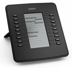 Snom D7 modulo add-on IP Nero 18 pulsanti 