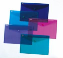 Snopake PolyFile - A4+[Foolscap] Electra Blue Blu A4+ 