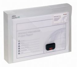 Snopake 12871 scatola per la conservazione di documenti Polipropilene [PP] Trasparente 