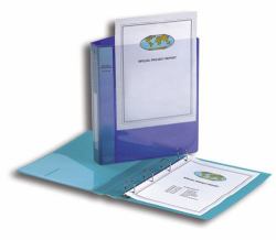 Snopake 13386 raccoglitore ad anelli Trasparente 