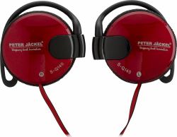 Peter Jäckel 15856 cuffia e auricolare Cablato A clip Giocare Rosso 