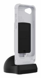 Socket Mobile DuraSled DS840 Lettore di codici a barre per smartphone 1D/2D Nero, Grigio 