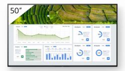 Sony FW-50BZ30L visualizzatore di messaggi Pannello piatto per segnaletica digitale 127 cm [50"] LCD Wi-Fi 440 cd/m² 4K Ultra HD Nero Android 24/7 