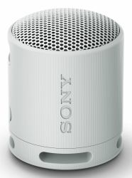 Sony SRS-XB100 - Speaker Wireless Bluetooth, portatile, leggero, compatto, da esterno, da viaggio, resistente IP67 impermeabile e antipolvere, batteria da 16 ore, cinturino versatile, chiamate in vivavoce - Grigio 