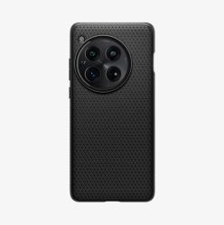 Spigen OnePlus 12 Liquid Air Matte Black custodia per cellulare 17,3 cm [6.82"] Cover Nero 