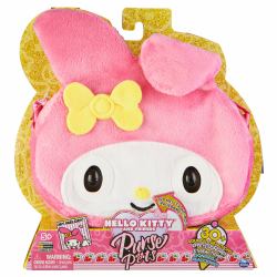 Purse Pets , Sanrio Hello Kitty and Friends, animale giocattolo e borsa interattiva My Melody con oltre 30 suoni e reazioni, giocattoli per bambine 