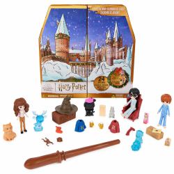 Wizarding World Harry Potter, Calendario dell'Avvento Magical Minis con 24 Regali, Calendario Avvento 2024, Calendario del Natale con Giocattoli a Sorpresa di Harry Potter, 6+ Anni 