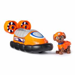 Spin Master PAW Patrol , Aeroscafo di Zuma con Personaggio Action Figure, Veicolo di Salvataggio Acquatico con Eliche Rotanti per Missioni ad Adventure Bay, Giocattolo per Bambini e Bambine, 3+ Anni 